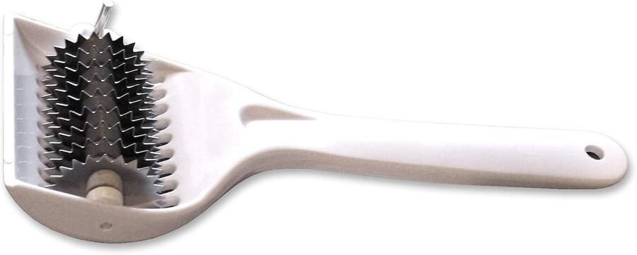 Vleesmalser Snijmachine Bereiden van vlees Dubbele cilinder ontwerp 19 x 9 x 4 cm Zilverkleurig