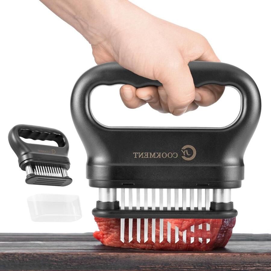 Vleesmalser Tool Vleesvermalser Keuken Vlees Malser Maken 48 Roestvrijstalen Naalden 19 x 5 x 5 cm