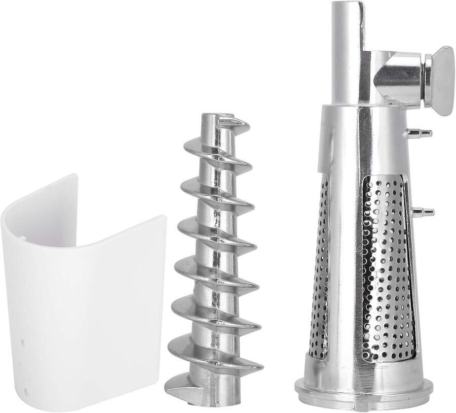 Sapcentrifuge Onderdelen Keuken Accessoires Verse Sappen Maken Duurzaam Aluminium Set Van 3 Zilverkleurig