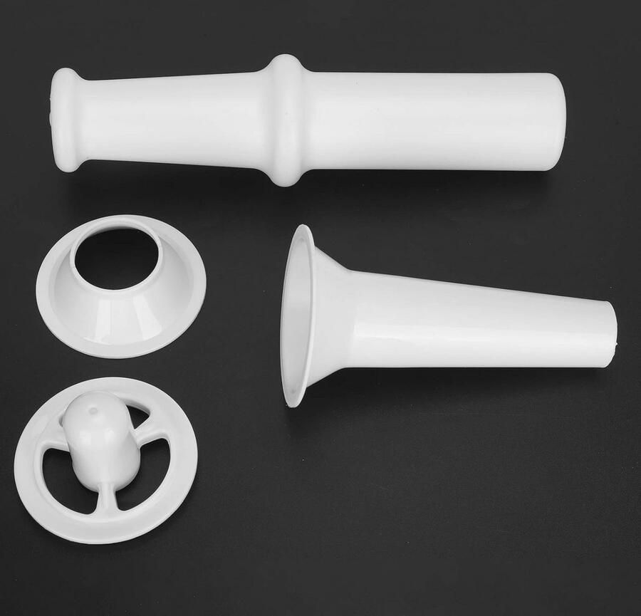 Vleesmolen Accessoires met Worst Vulmondstuk en Voedsel Pusher voor Thuisgebruik