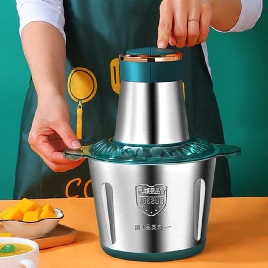 Vleesmolen Gehaktmolen Meat Grinder Elecktrisch Machine Foodprocessor Meat Mincer Keukenmixer Keukenmachine 2L Greon