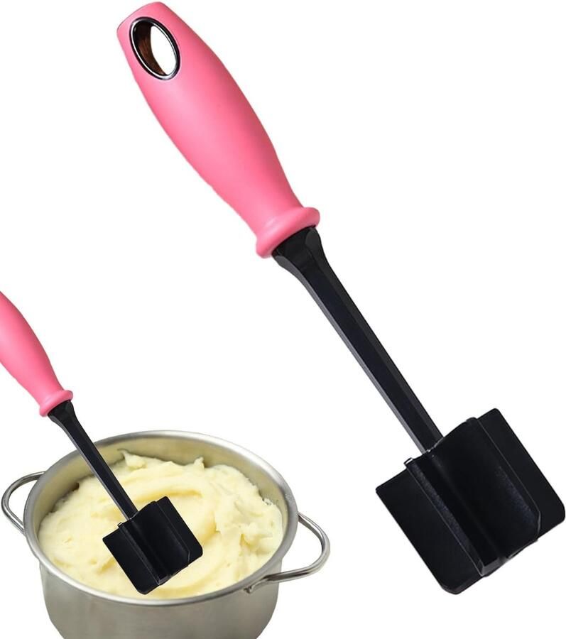 Vleesmolen Hakmolen Keukenapparaat Koken Maaltijden Bereiden 6 Gebogen Messen 27.5 cm Roze