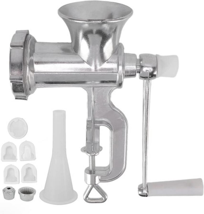 Dailygoods- Vleesmolen Handmatig Worstenvuller Vleesgereedschap Schokbestendig Duurzaam Lichtgewicht Model 5 Vleesverwerker - Foto 1