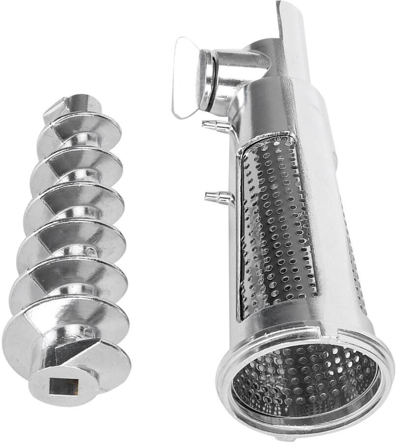 Vleesmolen Juicer Accessoires Duurzame Aluminium Schroefas Filterhuls voor 5# Tomatenpers 3 Stuks