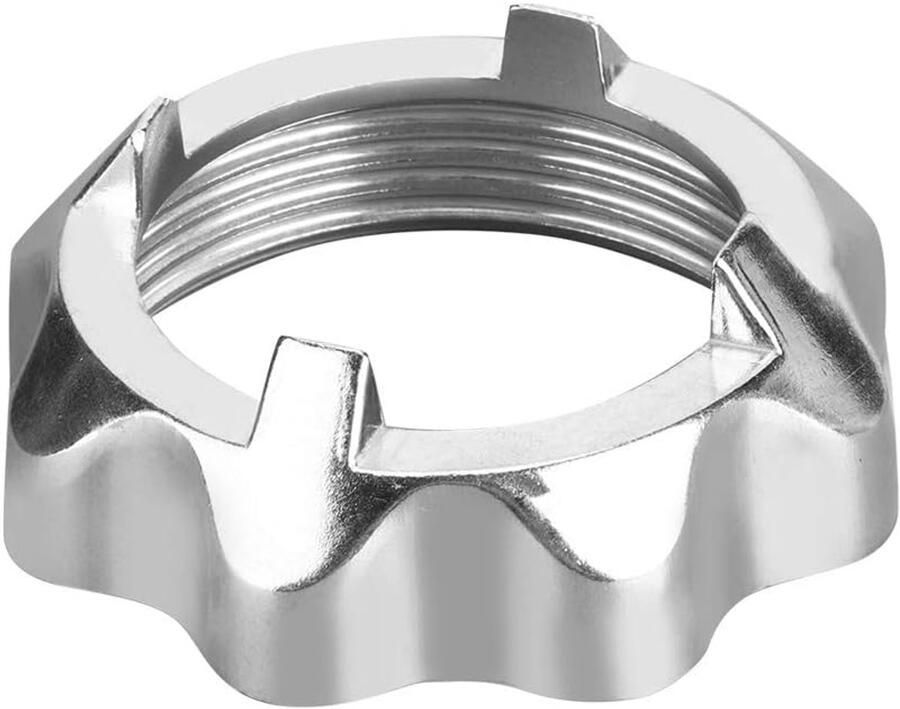 Vleesmolen Onderdeel Reservemoer Keuken Vlees Malen Roestvrij Staal 7.9 x 2.8 cm Zilver