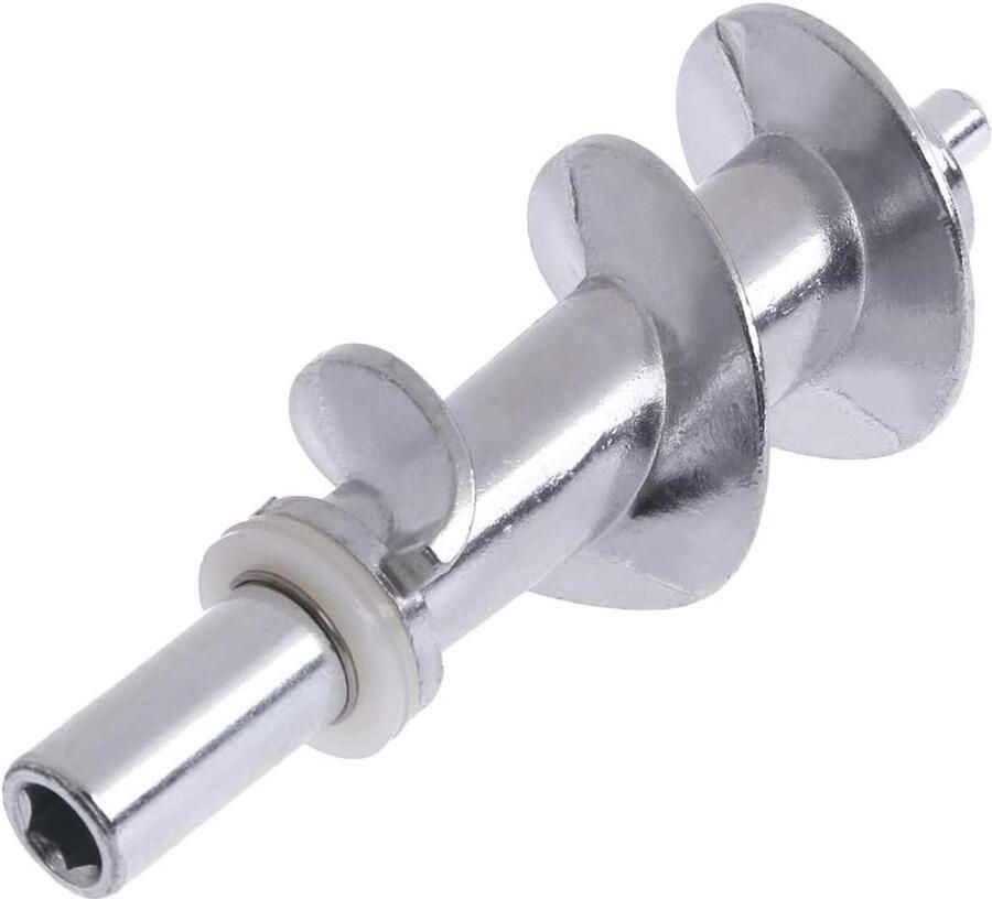 Vleesmolen Schroef Gehaktmolen Vijzel Vlees Malen Solide Slijpen Universeel Model Zilverkleurig