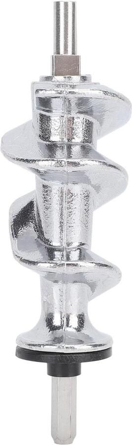 Vleesmolen Schroef Vervangende Spiraal Uniform Gehakt Roestvrij Staal 13 x 5 x 5 cm Zilverkleurig