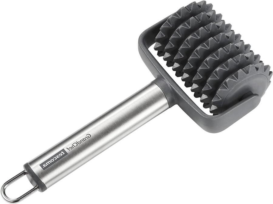 Vleesonderbreker Vleesvermalser Vlees Bereiden Stille Binnenmachine 185 x 9 x 5 cm Zilver