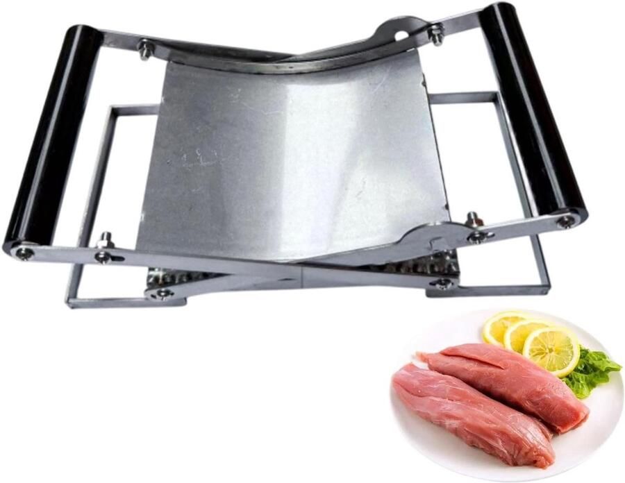 Vleesvermaler Tool Keukenhamer Vlees Bereiden Roestvrij Staal 20x14x9cm Zilverkleurig