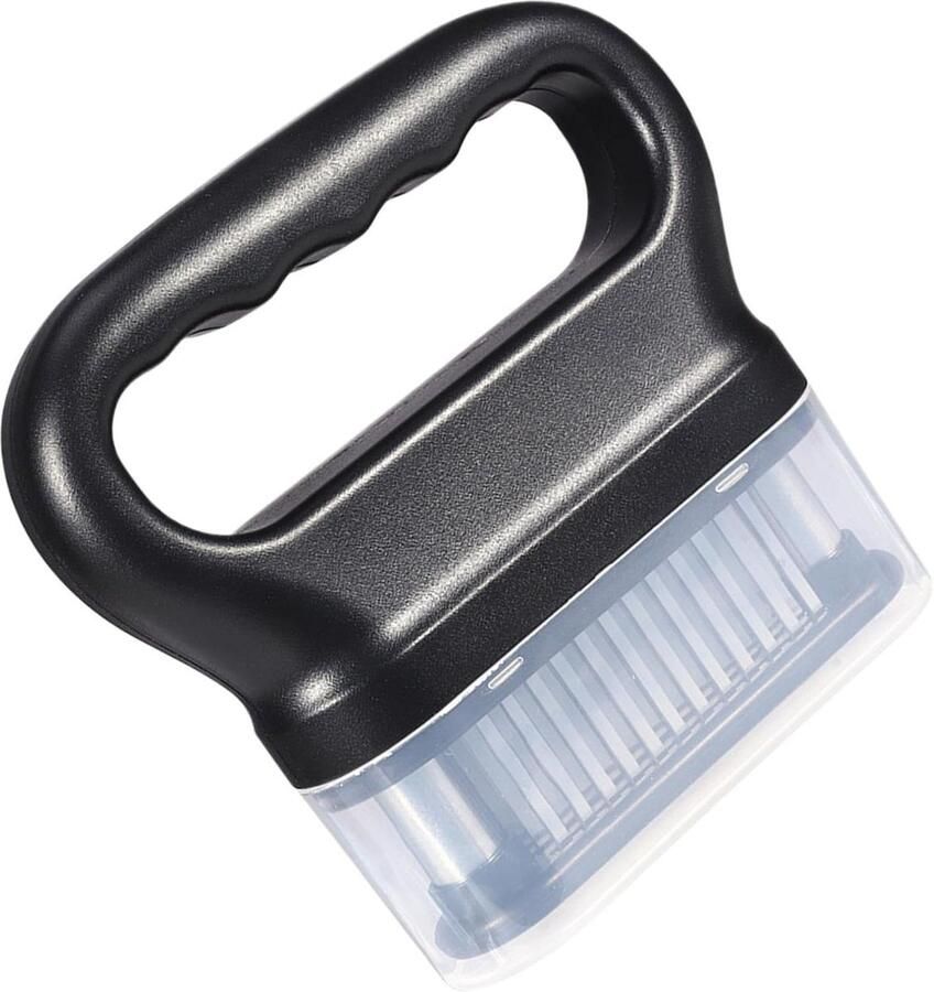 Vleesvermalser Gereedschap Handmatige Kip Malsmaker Maaltijd Bereiding Knopbediend Veersysteem 13.5 x 12.5 x 4.5 cm Zwart