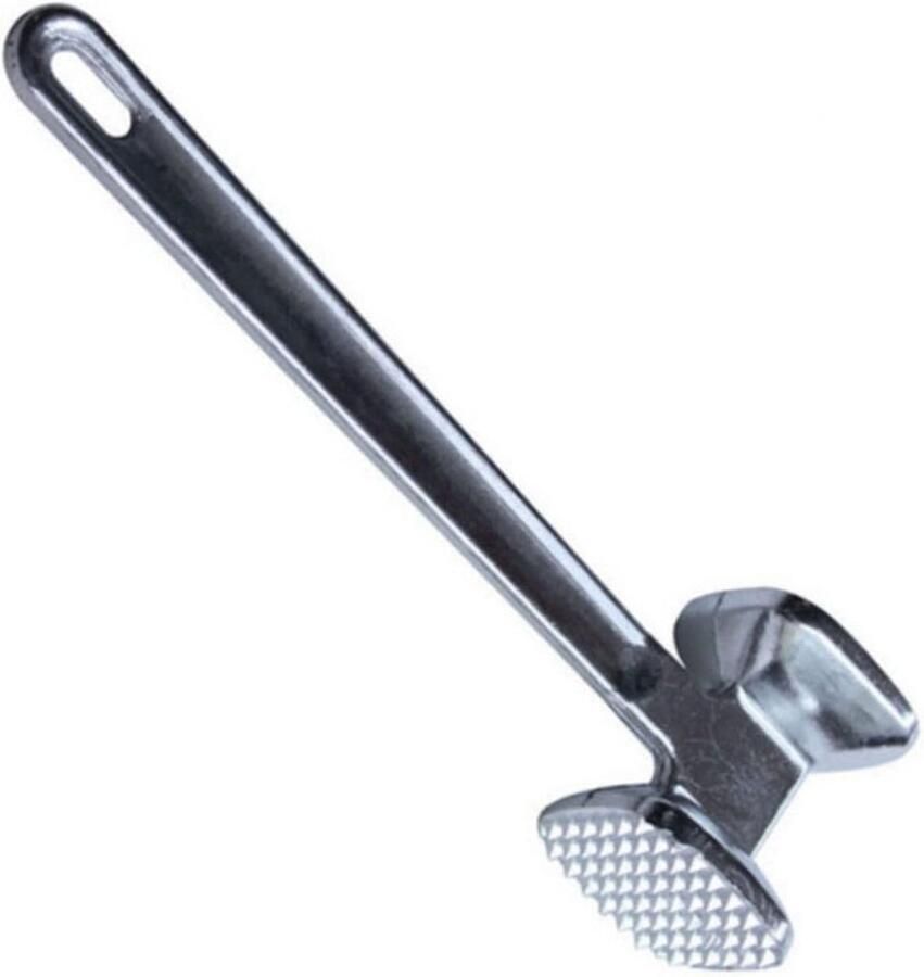 Vleesvermalser Hamer Keuken Gadget Vlees Mals Maken Ergonomisch Handvat 94 x 26 Inch Zilver