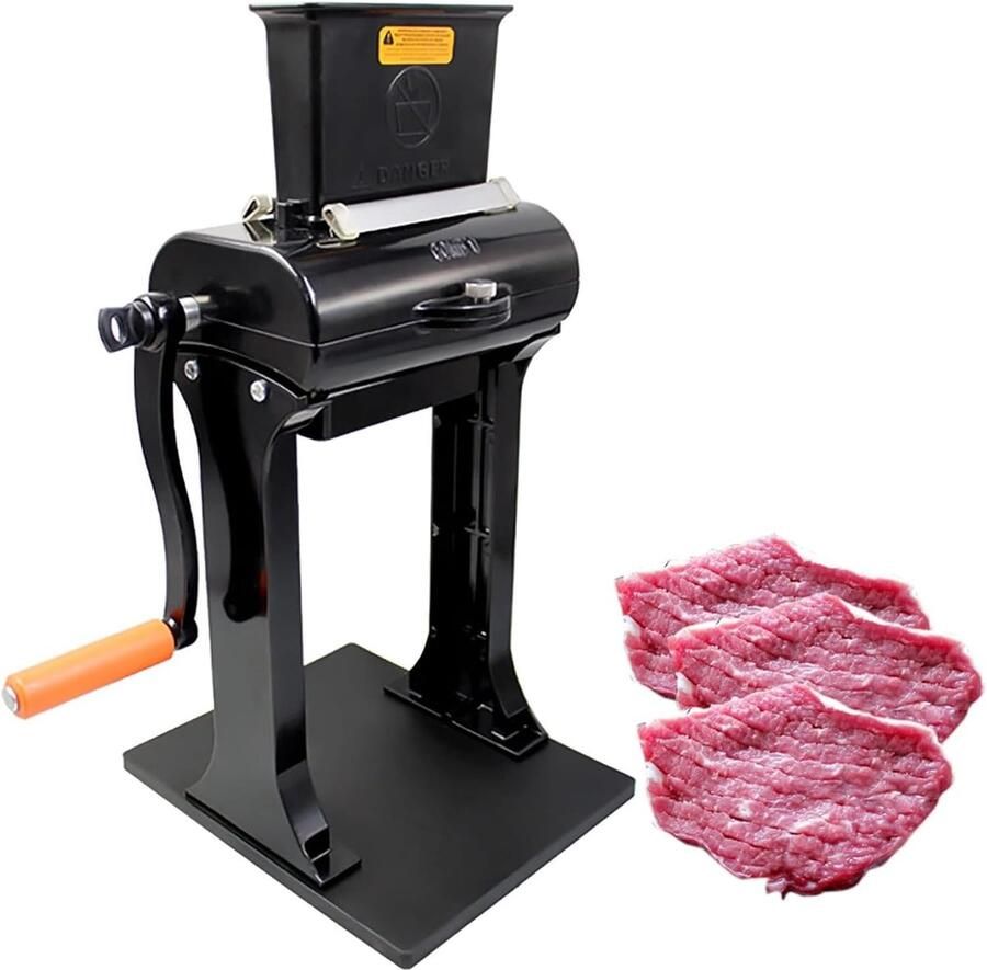 Vleesvermalser Keuken Tool Vlees Mals Maken 16 Roestvrijstalen Messen Tot 12.5cm Breed Zilver