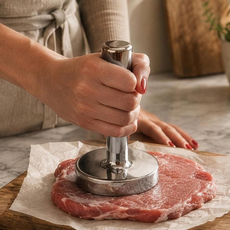 Vleesvermalser Roestvrij Staal Handzaam Voor Malser Vlees en Koekjesbodems