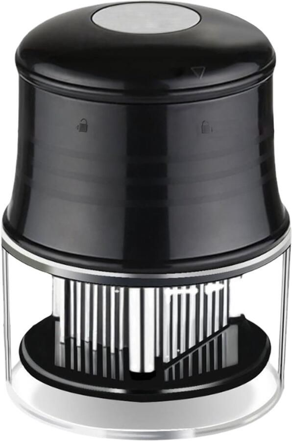 Vleesvermalser RVS Vleesklopker Kip Malser Vlees Maken Ergonomisch Handvat 8.7 x 8.7 x 12.5 cm Zilver