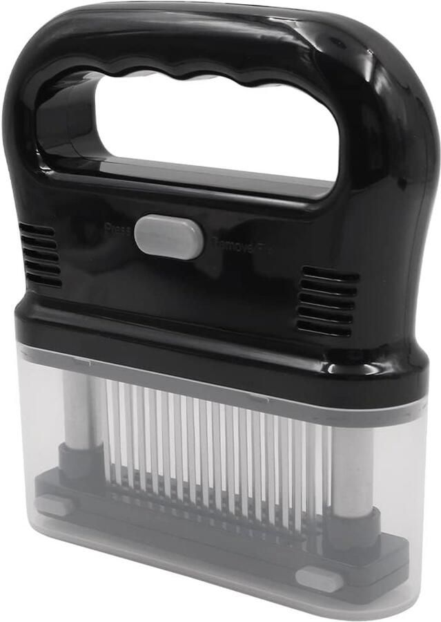 Vleesvermalser RVS Vleesneedler Vlees Mals Maken 48 Scherpe Pinnen 10x5x5 cm