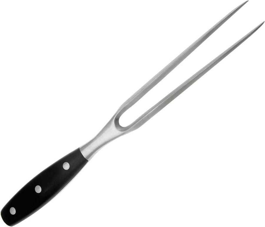 Vleesvork roestvrij staal 30 cm kookvork grillvork servier braadvork verdikt
