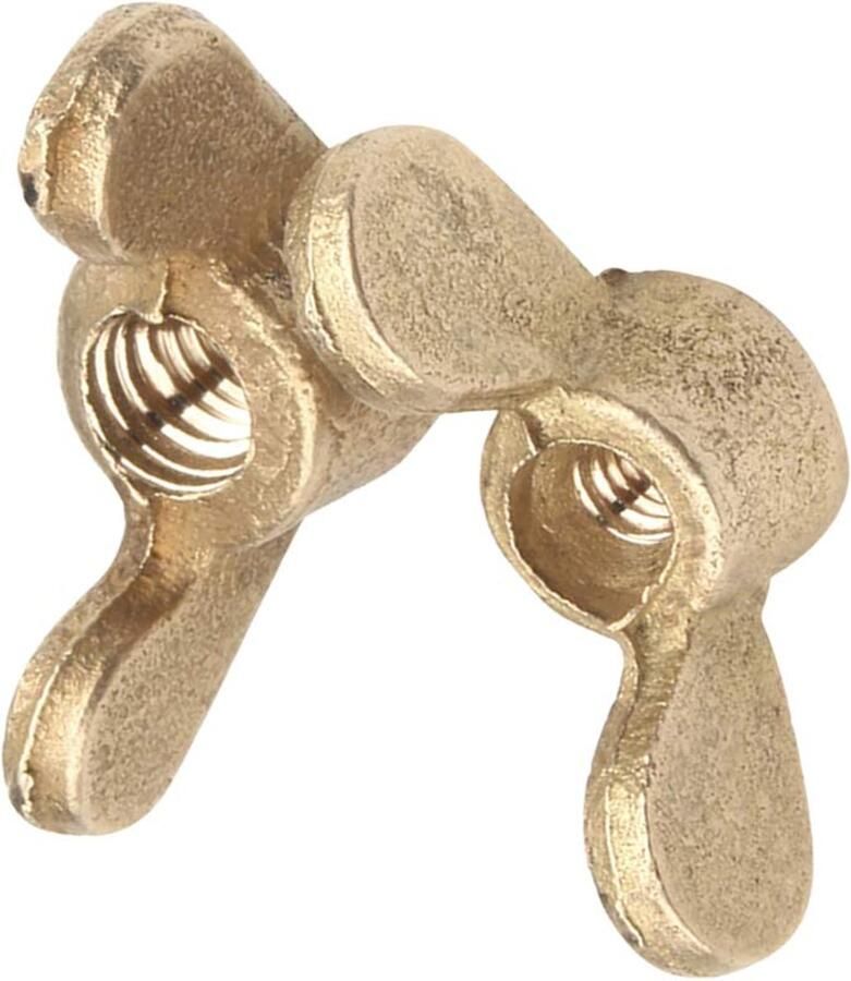 Vleugelmoer Bevestigingsmiddelen Messing Vleugelmoeren Schroef Hand Twist Schroef Dop Onderdelen M4 M5 M6 M8 M10 M12 M14 M16 M20