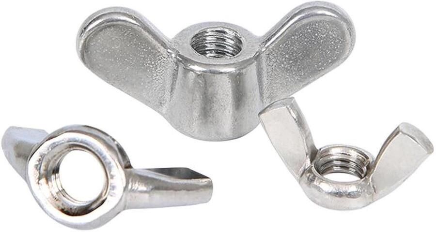 Vleugelmoeren 304 roestvrij staal M3-M20(Small ear M5 5PCS)