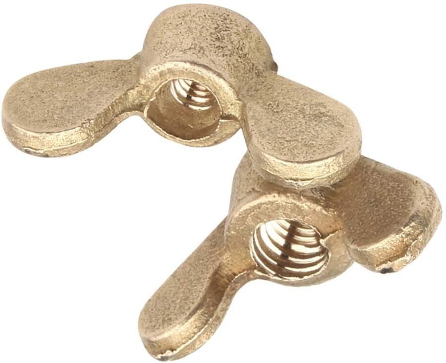 Vleugelmoeren Bevestigingen M4 M5 M6 M8 M10 M12 M14 M16 M20 Messing Vleugelmoer Dop Handschroef Hardware