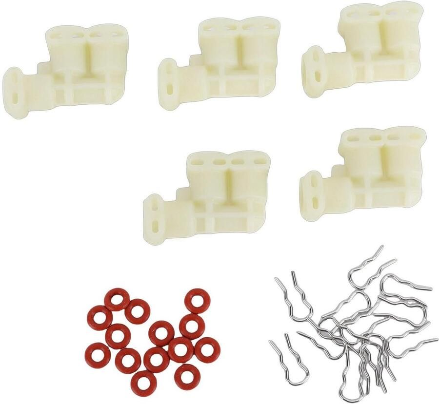 Vloeistofconnector Koffiemachine Slangconnector Onderdeel Onderhoud Koffiezetapparaat F-vormige Koppeling 5 stuks Niet gespecificeerd