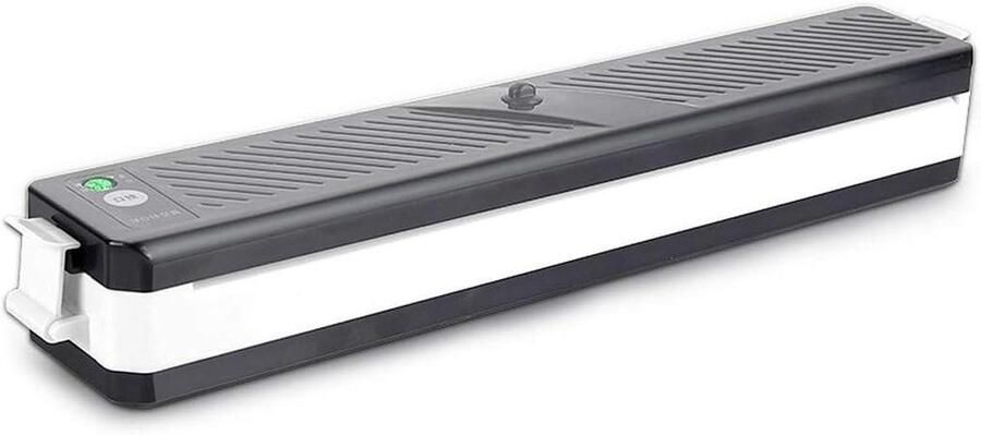 Voedsel Vacuüm Verpakker Plastic Sealer Voedsel Vers Houden Automatische Knop Bediening 37 cm Lengte Zilver