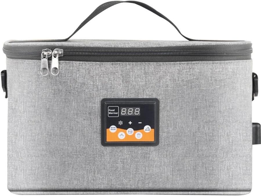 Voedsel Warming Tote Elektrische Lunchtas Warme Maaltijden Onderweg Snelle Opwarming 30x15x16 cm Standaard