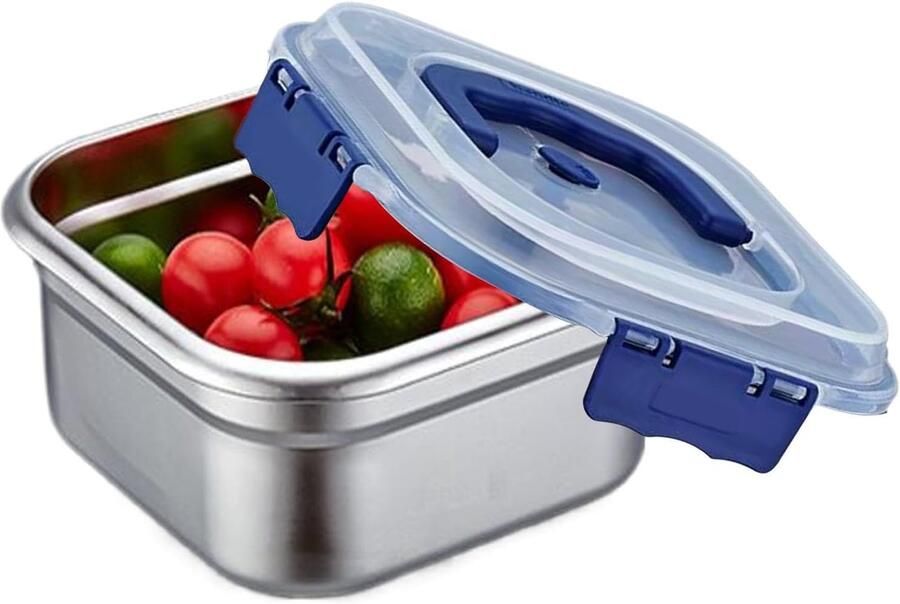 Voedselcontainers Lekvrije Stapelbare Lunchbox Met Deksel Voor Salade