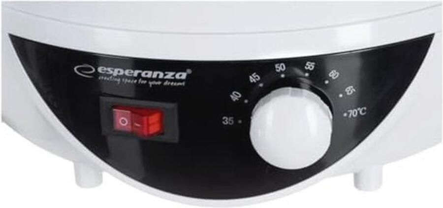 Voedseldroger 250W voor het drogen van fruit groenten en paddenstoelen met ventilator - Foto 2