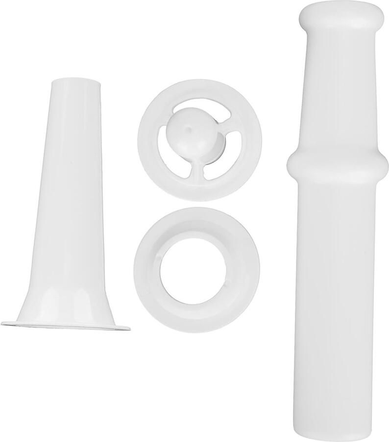 Voedselmolen Opzetstuk Keukenmixer Accessoires Zelf Worst Maken 3-delige Functieset Wit