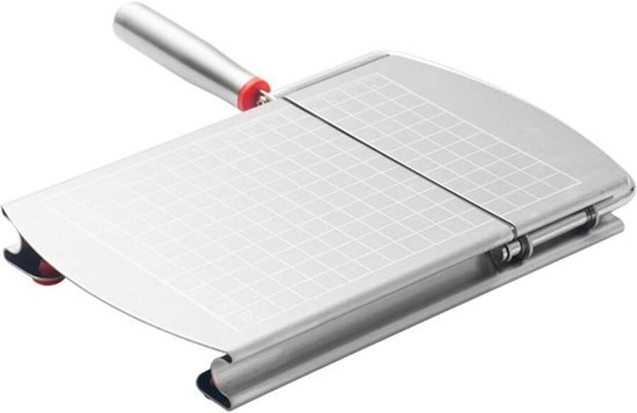 Voedselsnijmachine Roestvrijstaal Snijmachine Vlees Kaas Gelijkmatig Snijden Precisie Snijoppervlak 10x10x20 cm Zilver