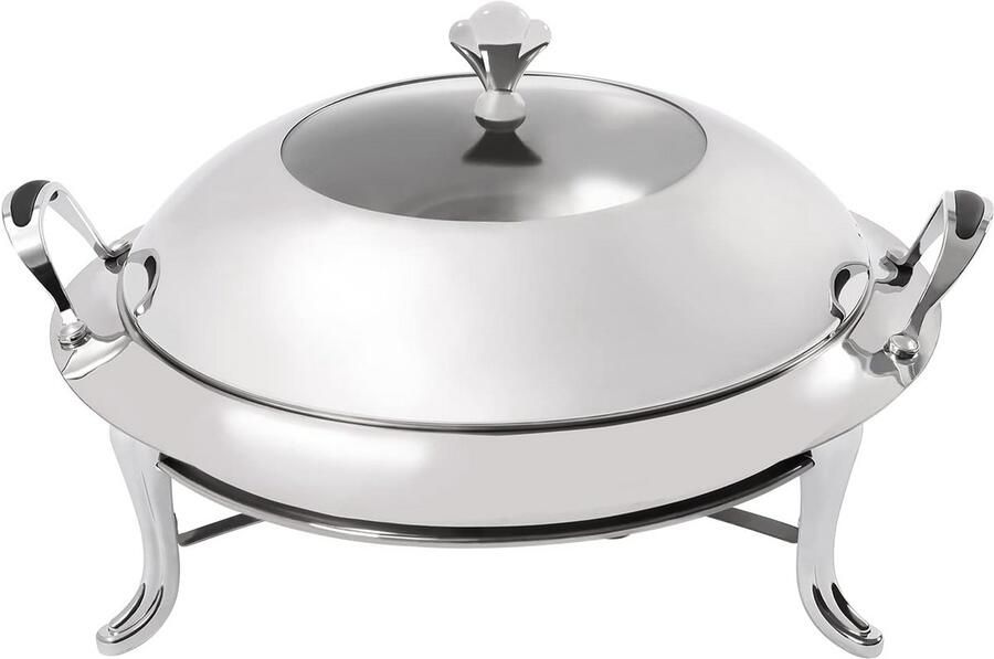 Voedselwarmer RVS Buffetpan voor Buffetten en Feesten 3 Liter