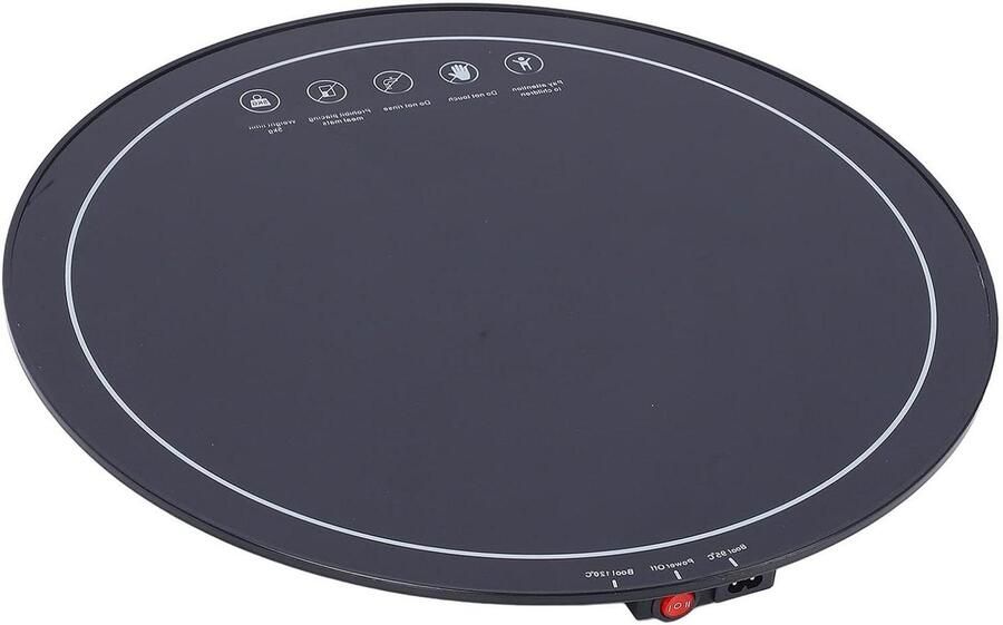 Voedselwarmhoudmat Warmhoudplaat Elektrische warmhouder Eten warm houden Intelligente temperatuurregeling Universeel Wit