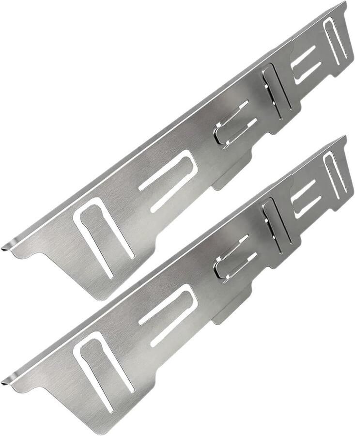 Voegenvuller fornuis Aanrechtbescherming Spleetvuller Keuken schoonhouden Gereedschapsloze installatie 37.4 x 11.6 x 3.7 cm zilver