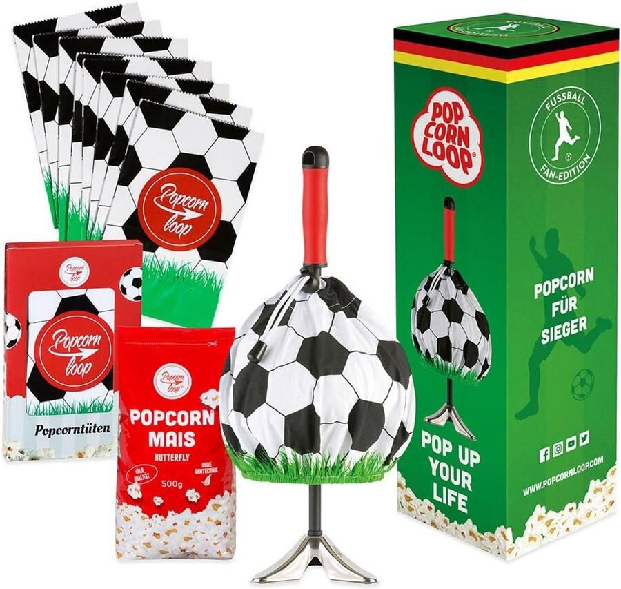 Voetbal Popcorn Maker Set voor Thuisgebruik