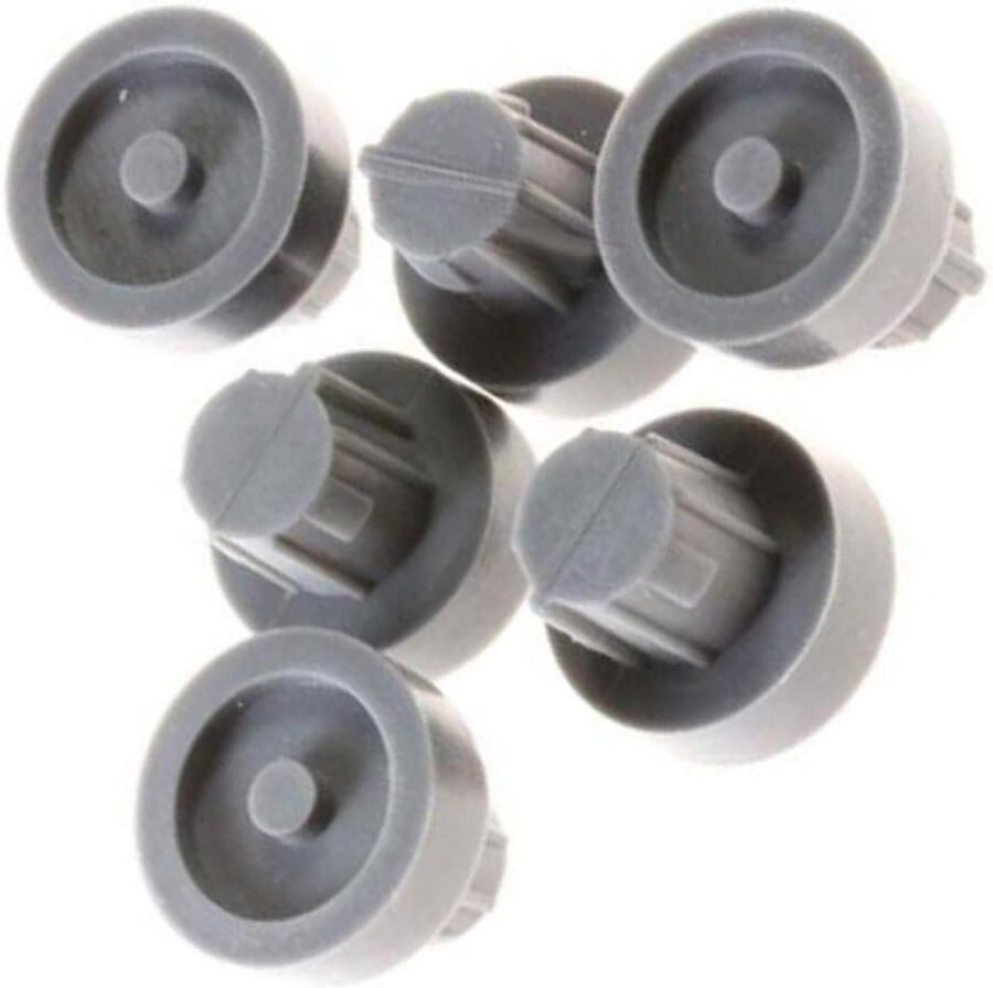 Voetjes voor Keukenmachine Onderdelen Keukenapparaat Apparaat Stabiliseren Set van 6 stuks Standaard Maat Wit