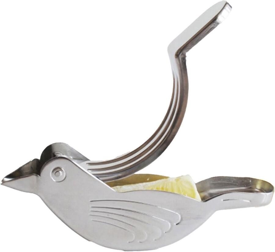 Citruspers Vogel Limoenpers Vorm Verse Sapjes Maken Elegante Vogelvorm 11.5 x 5.6 cm Meerkleurig