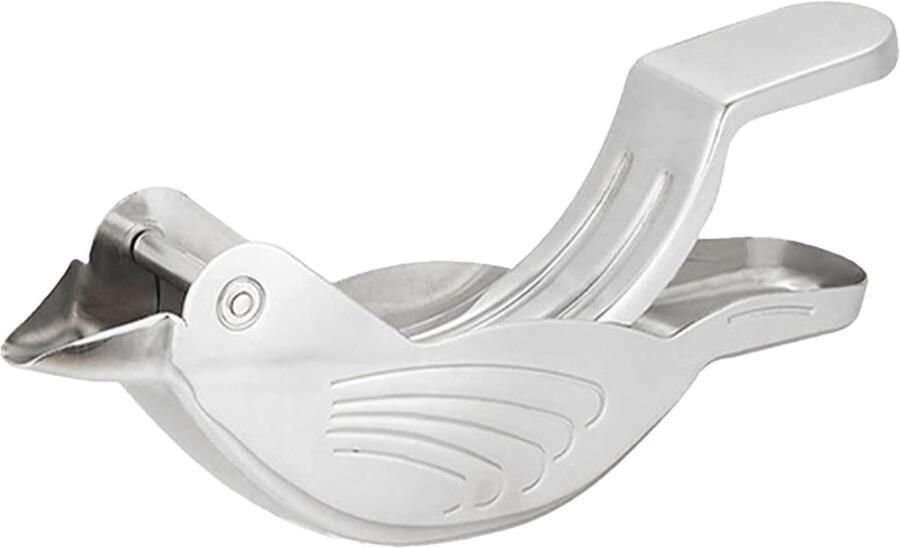 Vogel Citroenpers Fruit Squeezer Snelle Sapjes Maken Stevig Metaal 11.5 x 5.6 cm