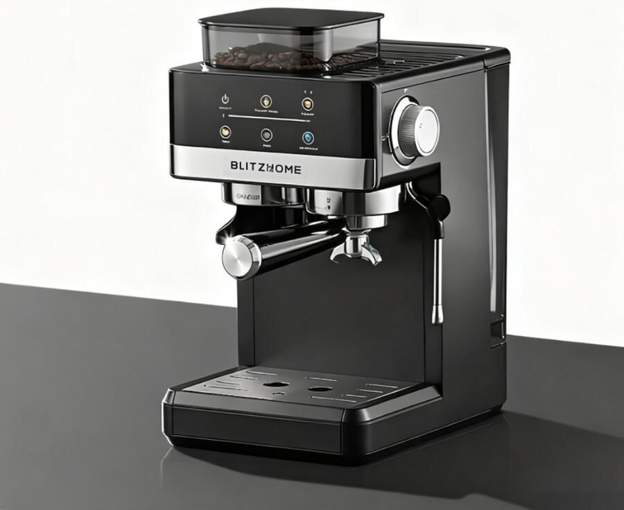 Volautomatische Espressomachine 1350 W 20 Bar Groot Touchscreen Ingebouwde Koffiemolen Semi-Automatisch Voor Thuisgebruik