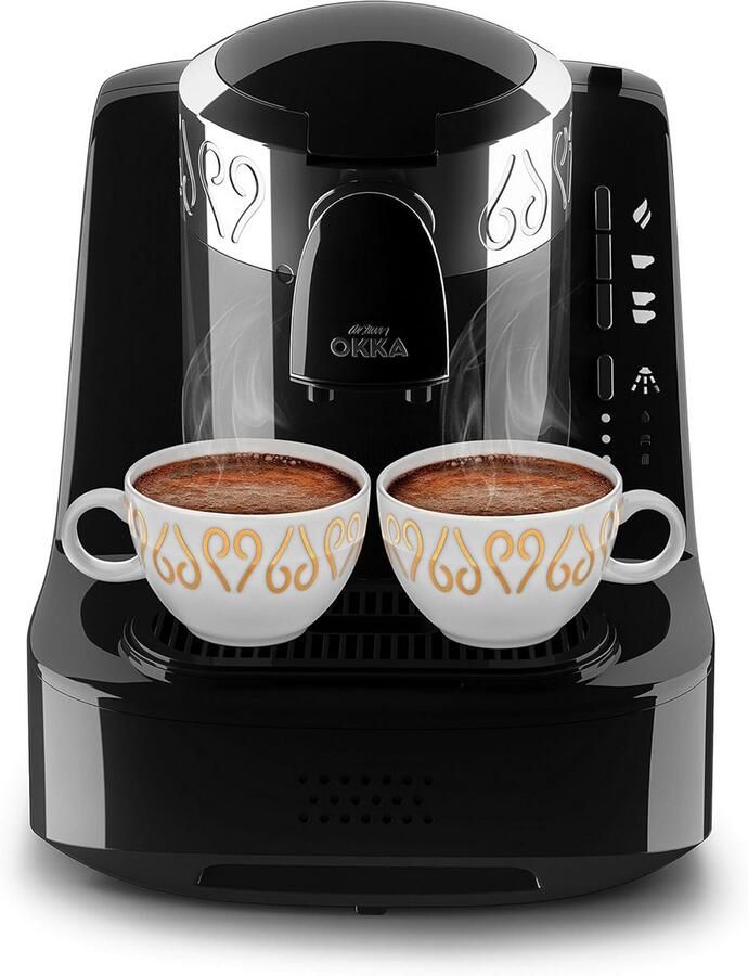 Volautomatische espressomachine voor Turks en Grieks koffiezetten