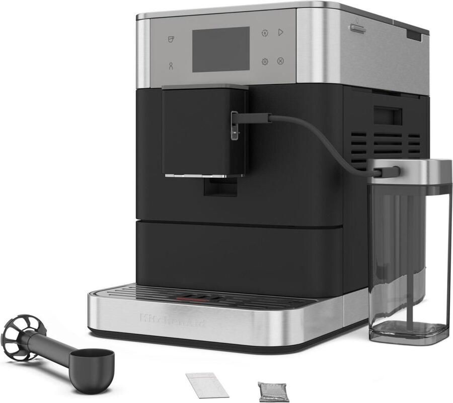 Volautomatische Koffiemachine – 20+ Koffierecepten – Automatische Melkopschuimer – 2 L – Zwart