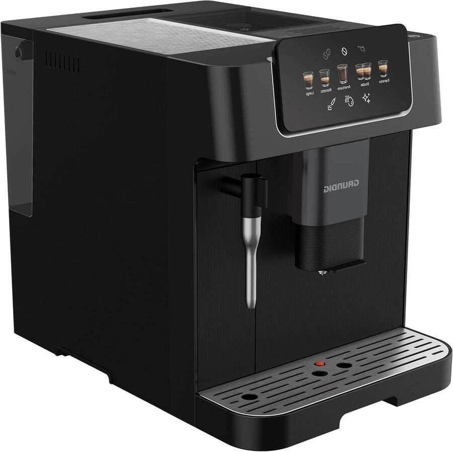 Volautomatische Koffiemachine Espresso Apparaat Thuis Barista 19 Bar Pompdruk 2 Liter Tank Zwart