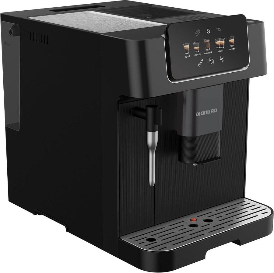 Volautomatische Espressomachine Koffiezetapparaat Espresso Thuis Koffie Zetten 13 Maalgraad Instellingen 2 Liter Tank Zwart