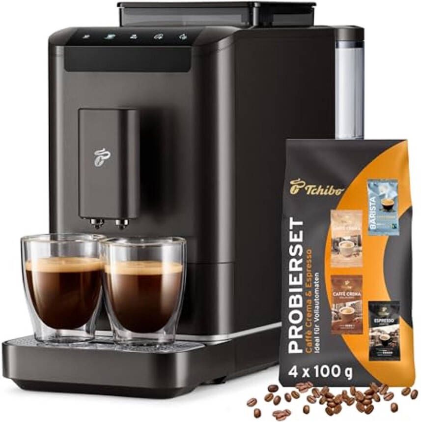 Volautomatische Koffiemachine voor Caffè Crema en Espresso Granite Black