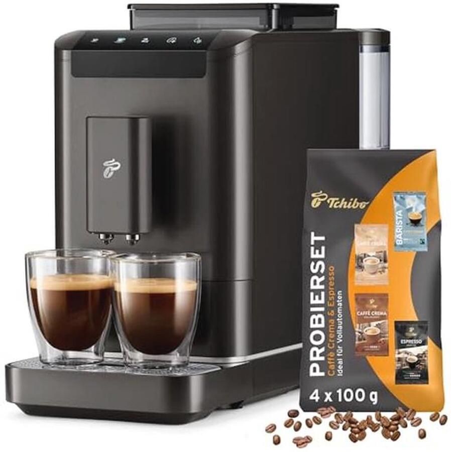 Volautomatische Koffiemachine voor Caffè Crema en Espresso Granite Black