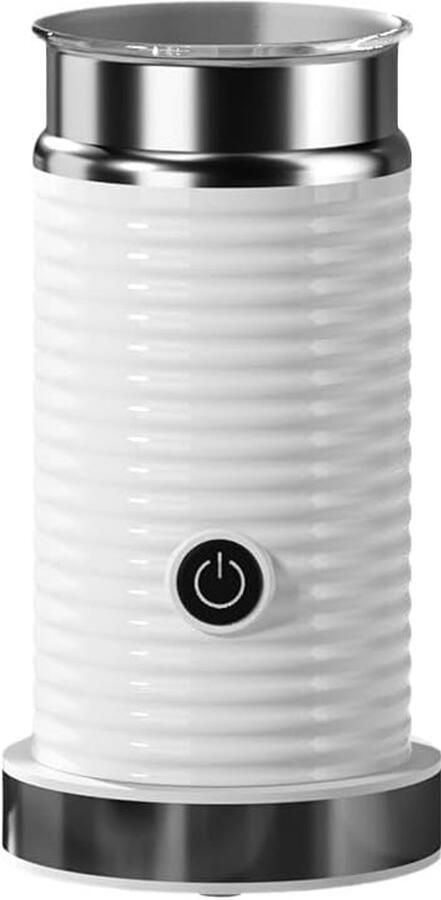 Volautomatische melkopschuimer voor thuisgebruik gemakkelijk schoon te maken stille werking elektrische melkopschuimer voor warm en koud gebruik kan melk opschuimen of verwarmen wit