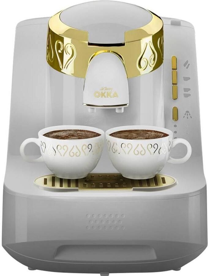 Volautomatische Turkse Koffiemachine voor 2 Koppen Zelfreinigend