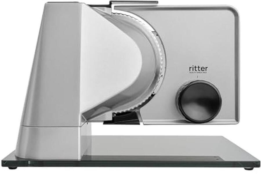 Volledig metalen elektrische broodslicer met ECO motor – Duitse kwaliteit voor perfect snijden