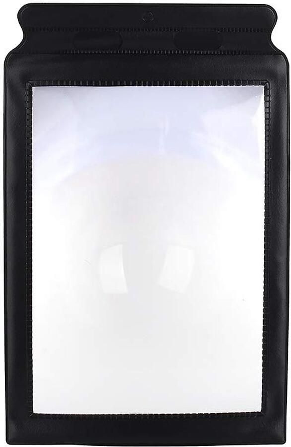 Volledige Pagina 3x Vergrootglas GROOT Vergrootglas Boekleeshulpmiddel PVC-lens