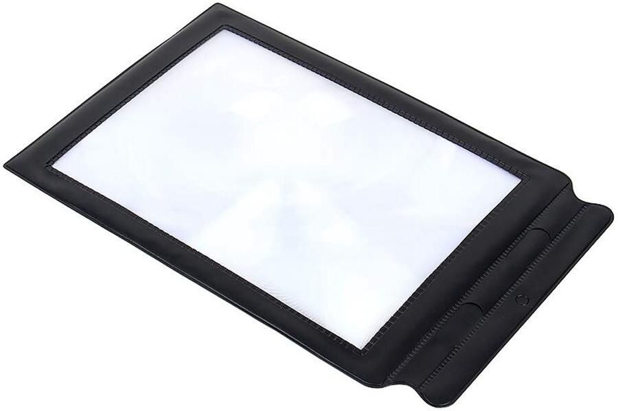 Volledige Pagina Lezen Vergrootblad Leeshulp Lens 3X Vergrootblad Visuele Beperking Hulpmiddelen Loepen Glas
