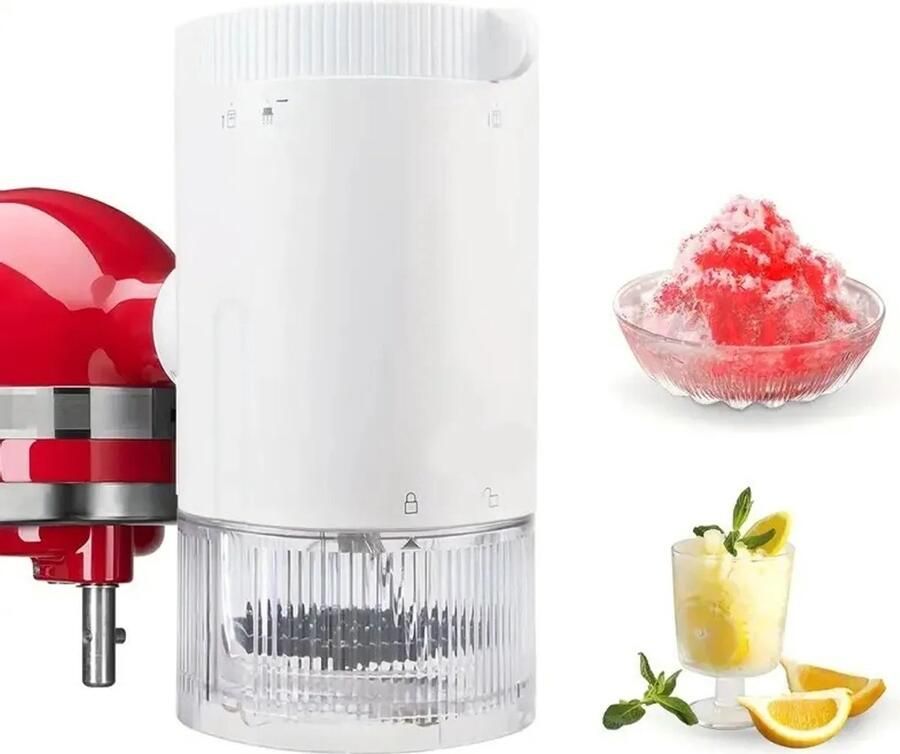 KitchenAid Voor Ice Maker voor keukenmachines 5KSMSIA scheerijs intentie wit